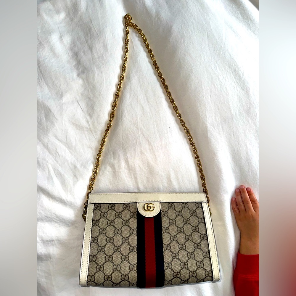 GUCCI OPHIDIA GG SMALL SHOULDER BAG